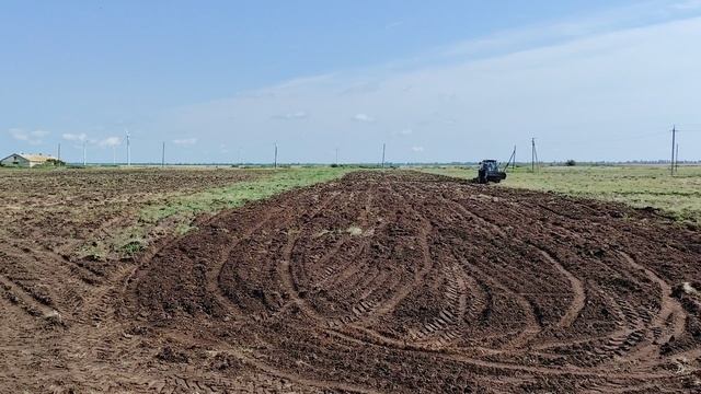 Август 2026 - обрабатываем целину - готовим к засеву весной 2027 года