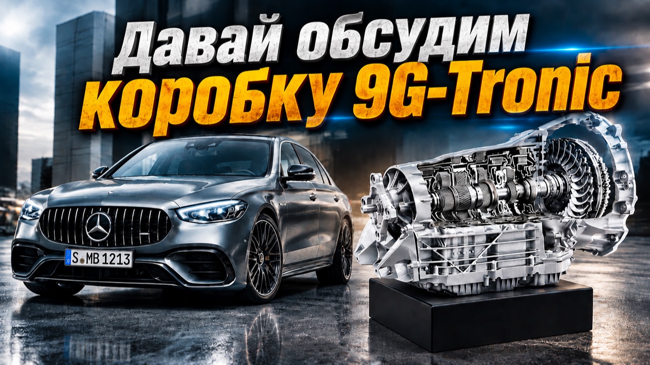 9G-Tronic Mercedes: коробку которую любят и боятся. Устройство, болячки, AMG MCT и TCT