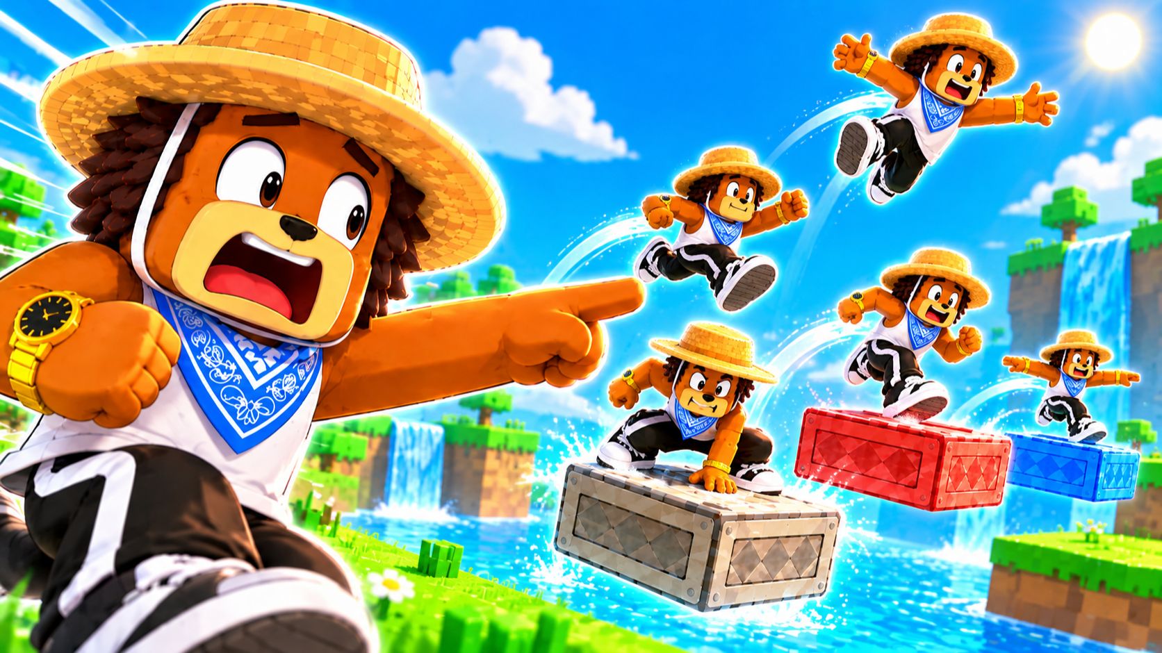 😨 ПРОШЁЛ САМЫЙ СЛОЖНЫЙ ПАРКУР В СУПЕР МИШКИ! Super Bear Adventure