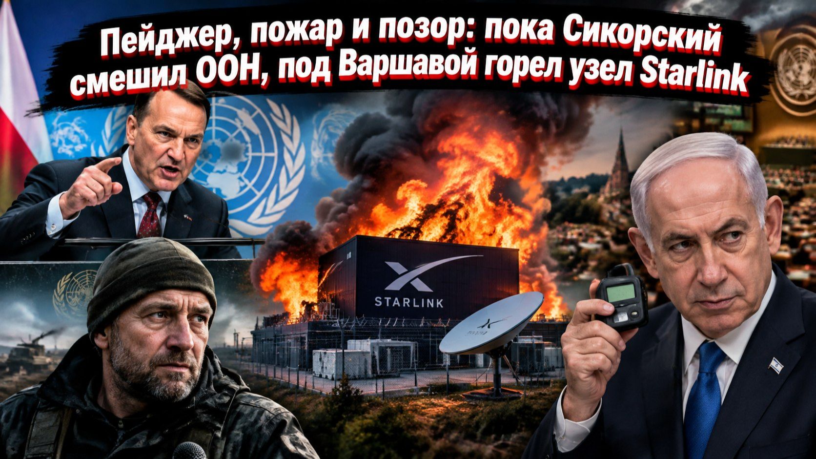 Визг Маска, пейджер Нетаньяху и позор польского МИДа  — весь абсурд дня