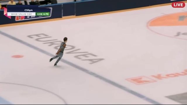 Глеб Лутфуллин. Короткая программа на Nepela Memorial 2026