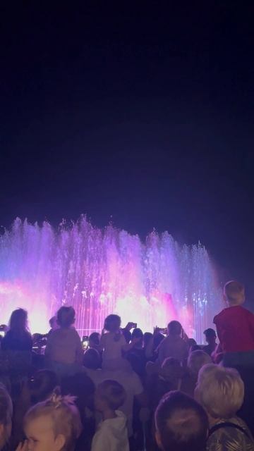 Новый фонтан в Омске