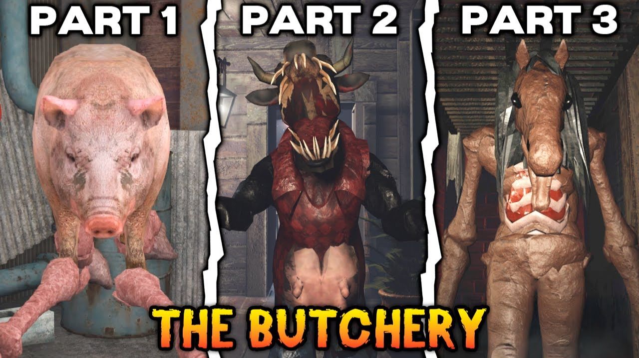 The Butchery: Части 1-3 – Полная игра | Roblox