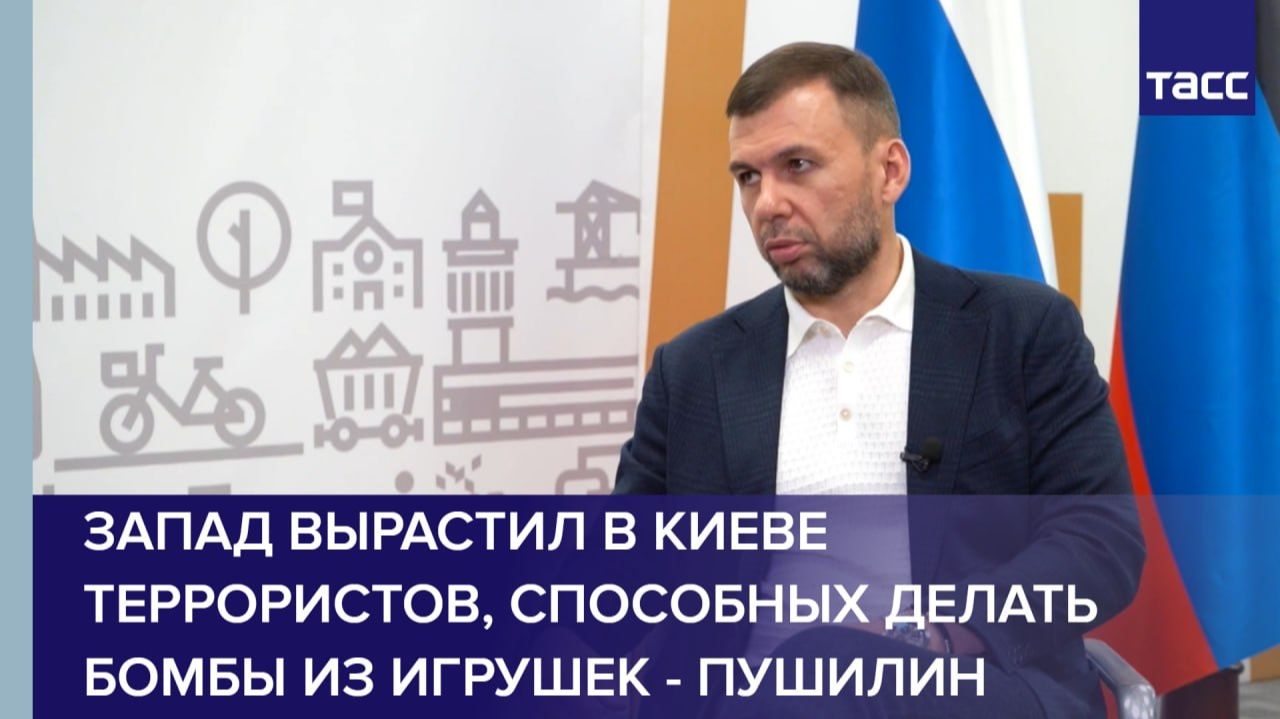 Запад вырастил в Киеве террористов, способных делать бомбы из игрушек, заявил ТАСС Пушилин