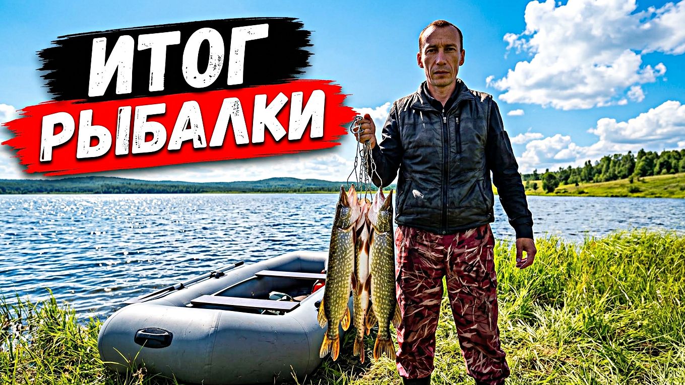 Рыбалка на Щуку с лодки на озере Шакша Забайкальский край.