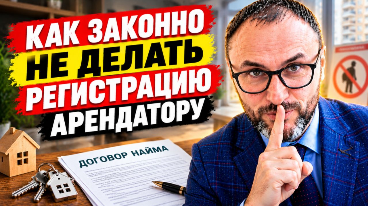 КАК ЗАКОННО НЕ ДЕЛАТЬ РЕГИСТРАЦИЮ НАНИМАТЕЛЮ.