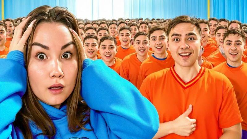 100 Клонов Моего Парня ! Луномосик