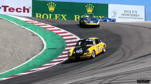 Исторические и винтажные гоночные болиды на трассе LAGUNA SECA