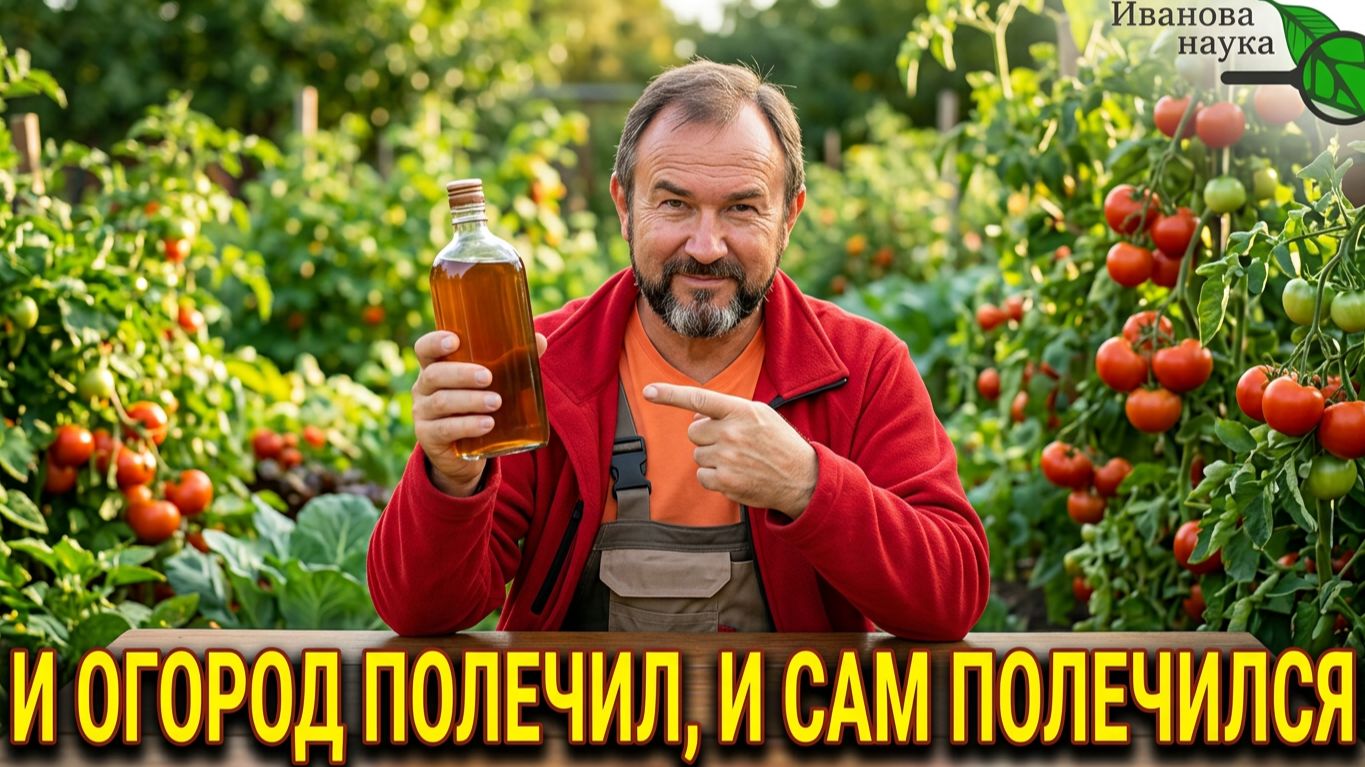 🤯 Я ВЫЛИЛ БРАГУ В ОГОРОД И ВСЕ БОЛЕЗНИ ИСЧЕЗЛИ! Бесплатная дезинфекция почвы за 1 раз