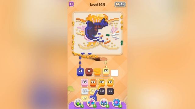 Colony Flow! 144 уровень прохождение