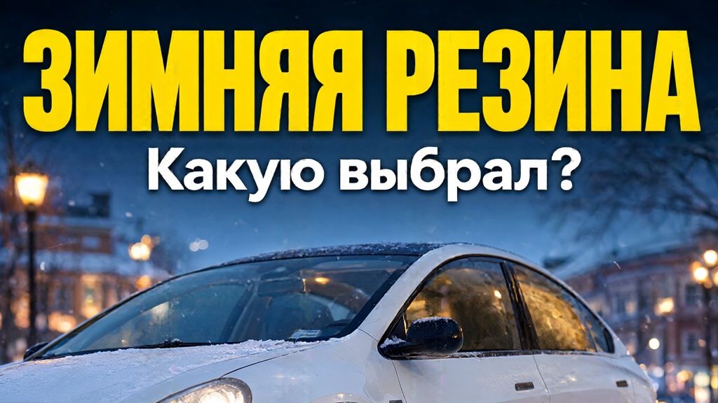 Купил зимнюю резину для электромобиля — показал и ответил на вопросы