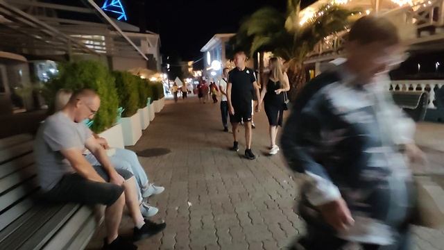 Набережная Лазаревское вечер 26.09.26