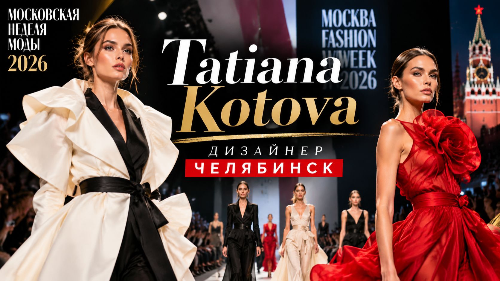 Tatiana Kotova представила новую коллекцию на Московской неделе моды 2026 | Челябинск на подиуме