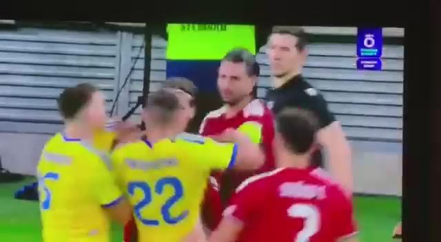 Венгерские футболисты подрались с украинскими