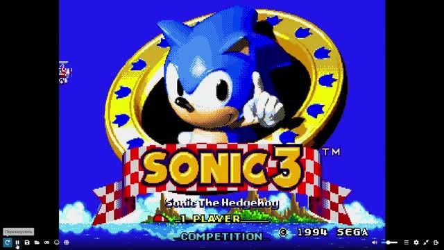 Sonic The Hedgehog 3. Полное прохождение