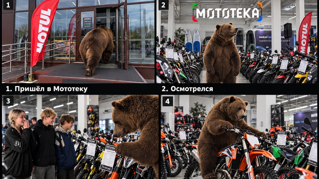 Говорят, в Мототеку заходят просто посмотреть.