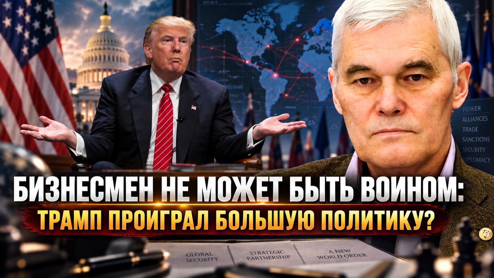 Константин Сивков | Бизнесмен не может быть воином: Почему Трамп проиграл большую политику.
