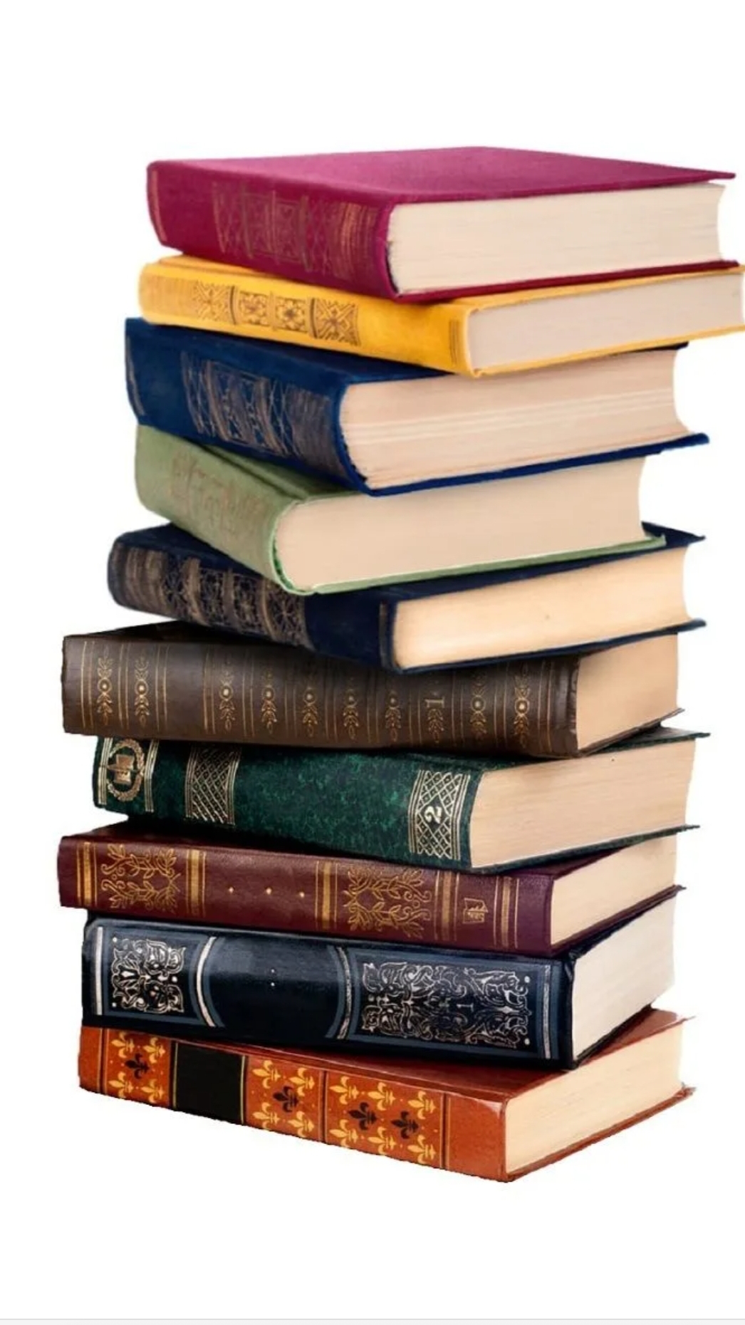 Советую и показываю все книги которые есть у меня.