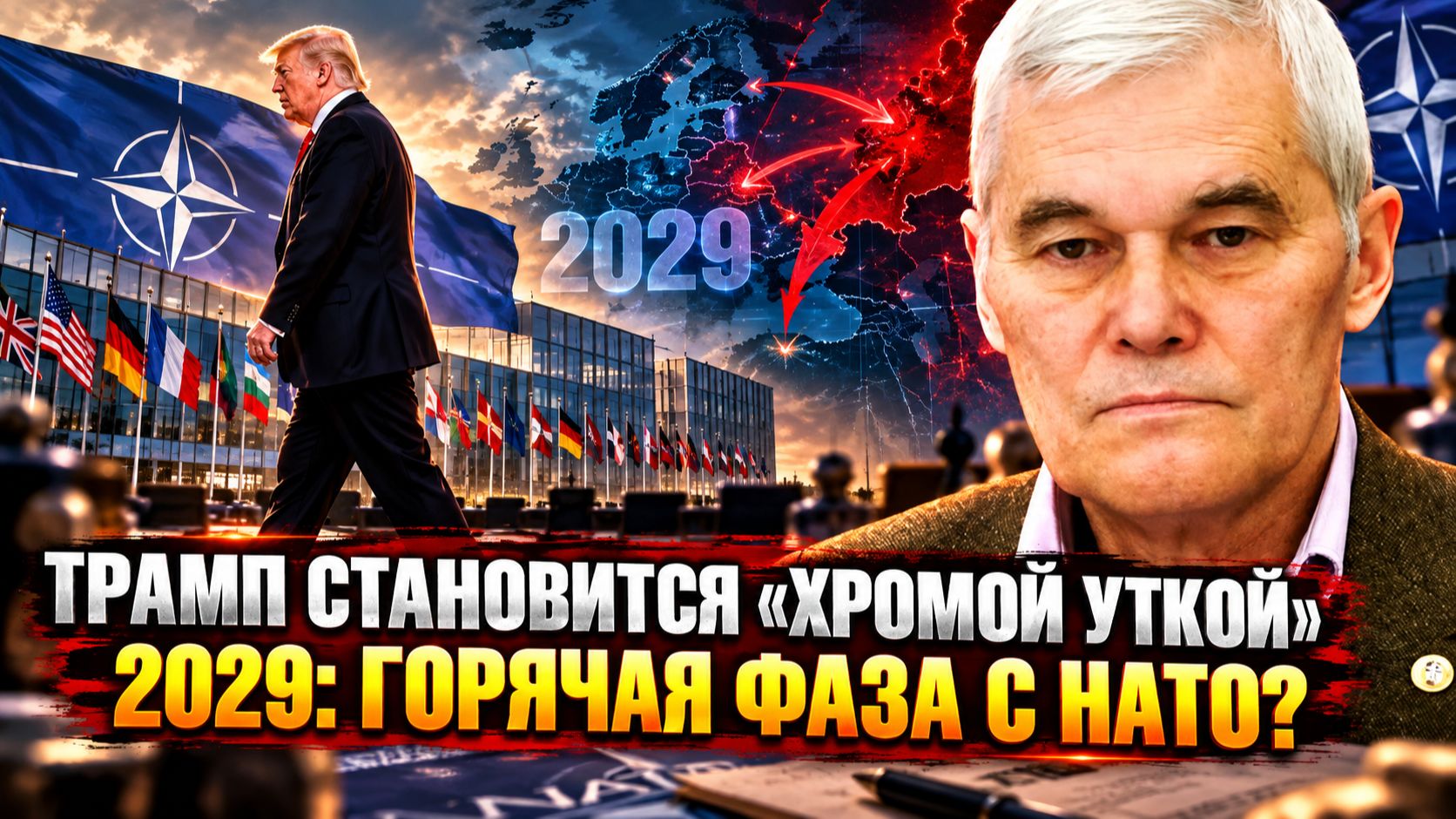 Константин Сивков | Трамп становится «хромой уткой». 2029: Горячая фаза с НАТО?
