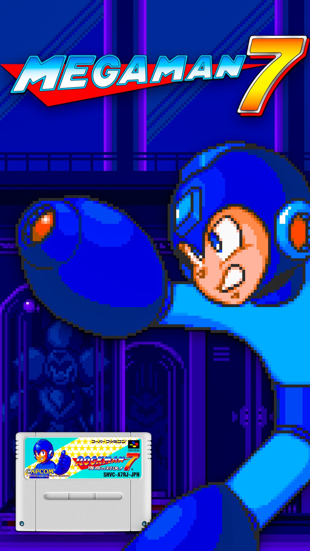 Босс Cloud Man Mega Man 7 SNES