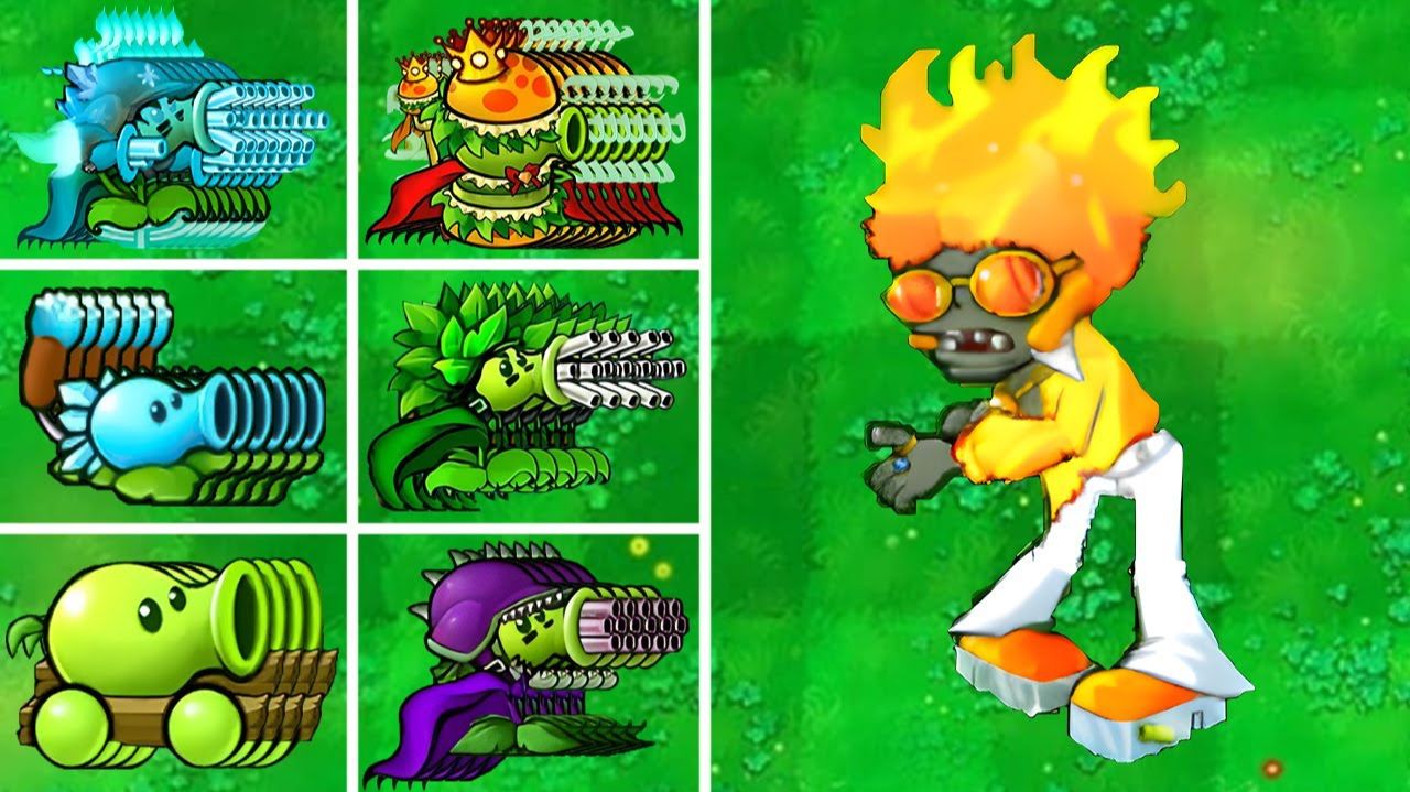 Растения против Зомби PvZ Hybrid Plants vs Zombies ПвЗ (2)