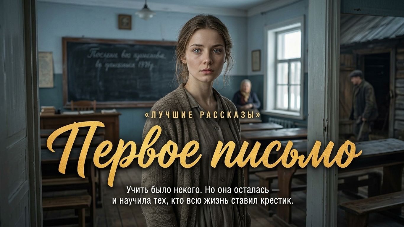 «ПЕРВОЕ ПИСЬМО» История о силе воли и терпении. Слушать новые аудио рассказы
