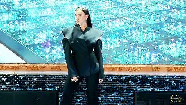 Total Black Look: Детское дефиле, от которого не оторваться