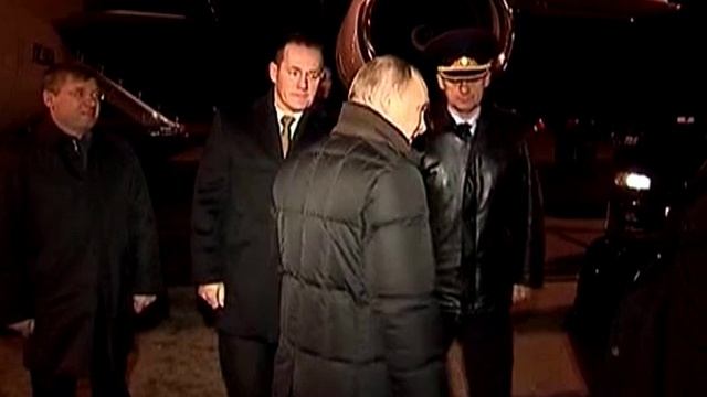 2003 год. Тюмень. Прилет Владимира Путина