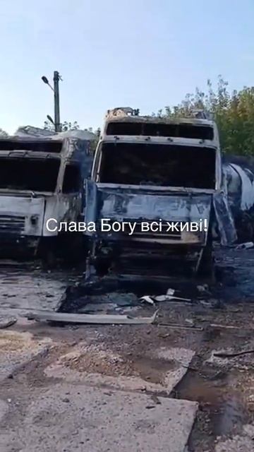 Беспилотники поразили стоянку грузовиков в н.п. Усатово в Одесской области…