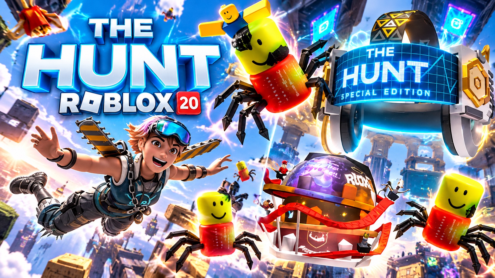 ЛЁГКИЙ ТУТОРИАЛ ПО СЕКРЕТНЫМ ЗНАЧКАМ ВИЗОРА, ШЛЯПЫ И ПАУКОВ - ИВЕНТ The Hunt Roblox 20