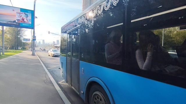 Приветливый водитель!!! автобус ЛиАЗ 5292 борт 6191010 маршрут 640