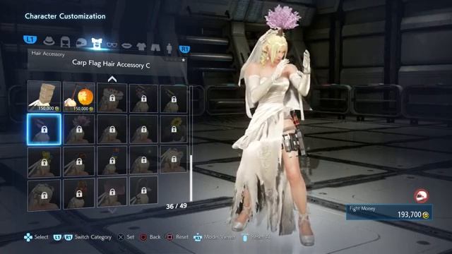 Tekken 7 - Nina Full Character Customization + Player Customization, Health, Title & HUD