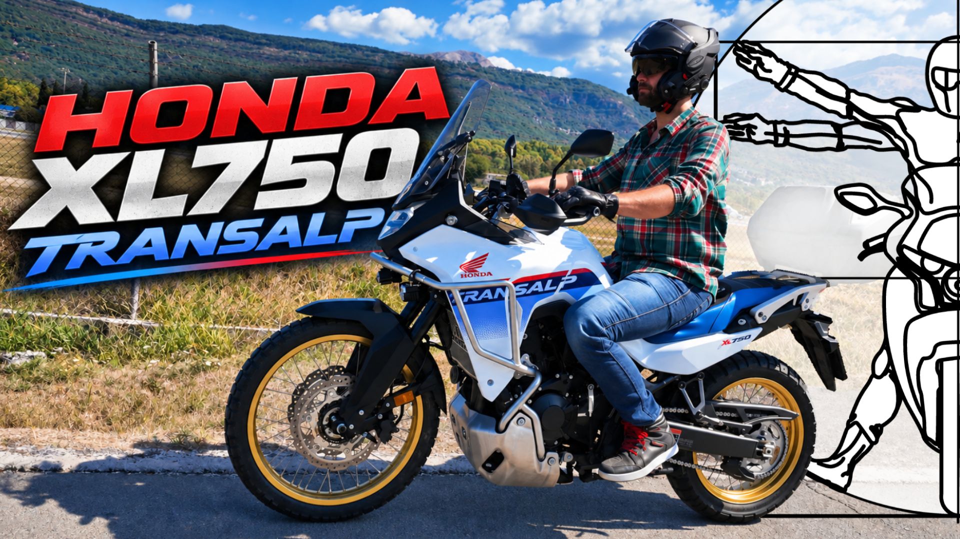 Honda XL750 Transalp: Федотов и новый тяп-ляп!