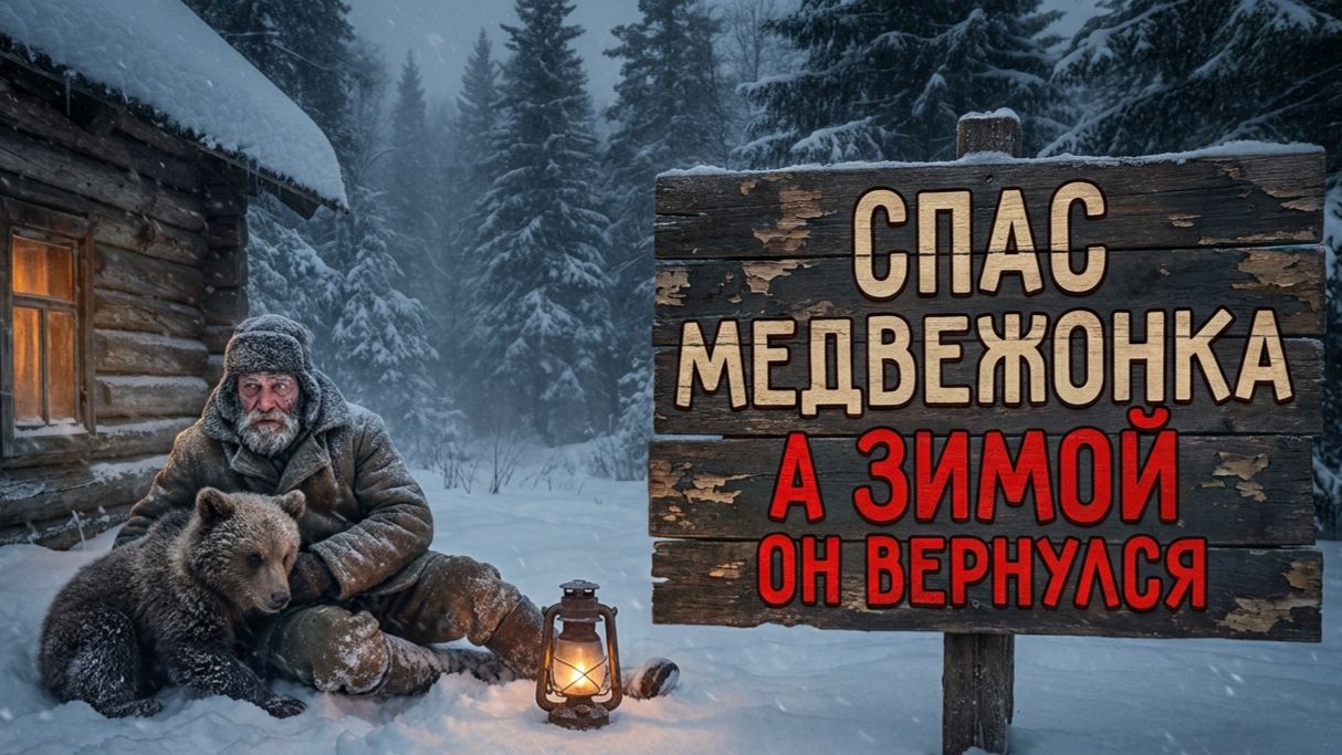 МЕДВЕЖЬЯ БЛАГОДАРНОСТЬ | Таёжный рассказ