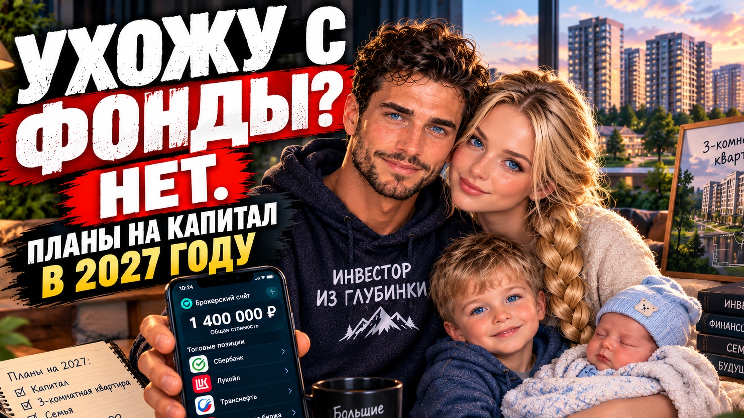 УХОЖУ с фондового рынка? Нет! Планы на капитал на 2027 год!