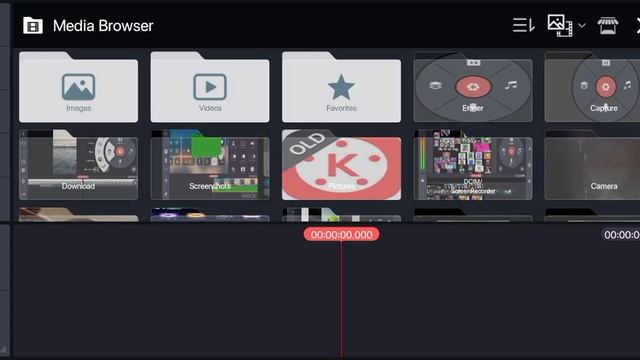 как пользоваться программой Kinemaster 5 на английском