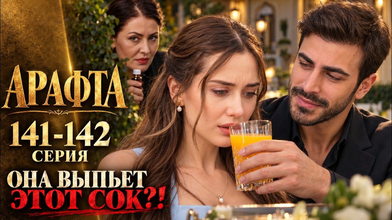 Арафта 2 сезон 141-142 серия (Arafta / Между) русская озвучка | Турецкий сериал | Обзор