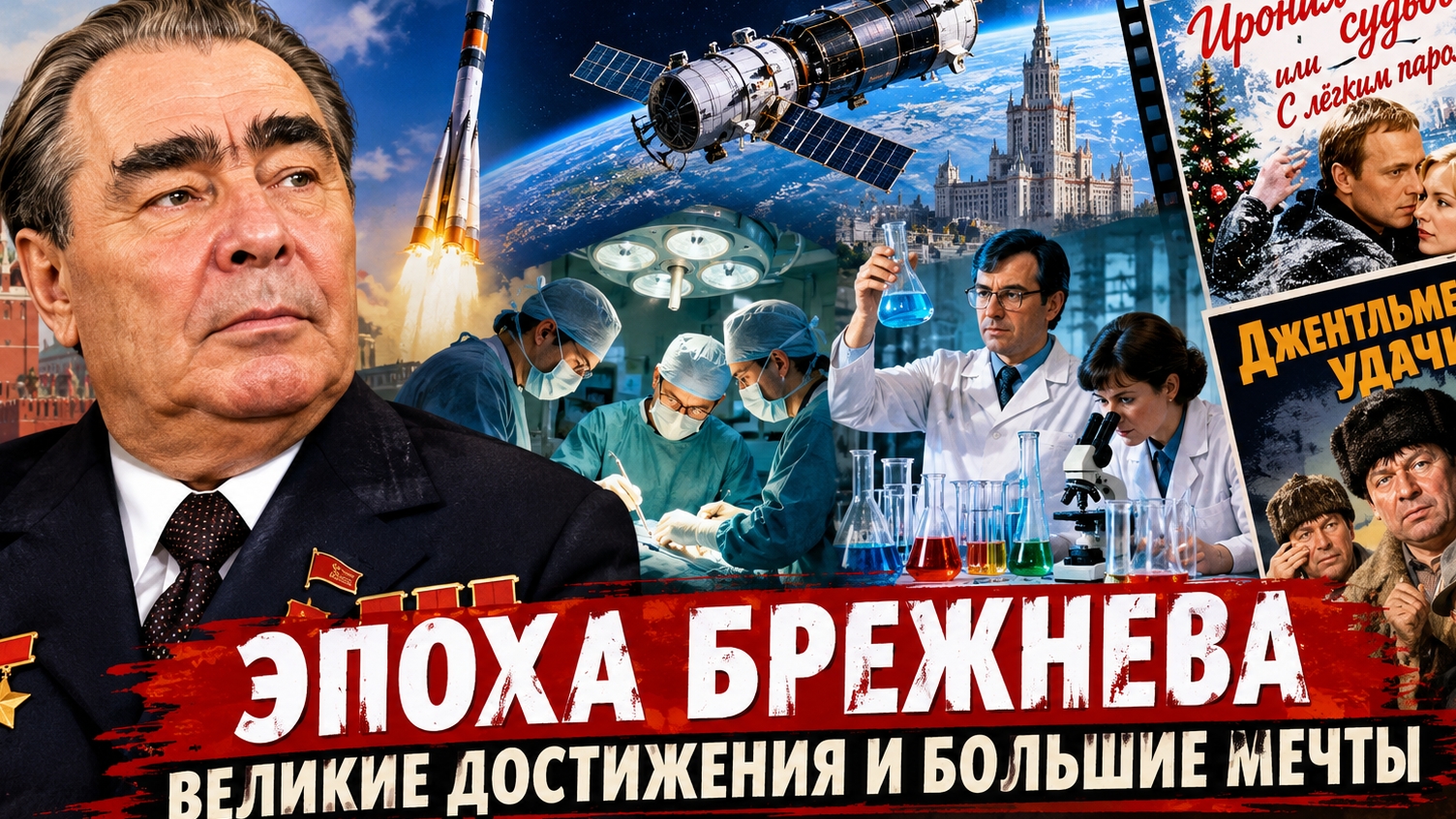 Эпоха Брежнева - наш золотой век