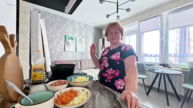 Приготовила суп с крошками - и это было вкуснее,чем кажется