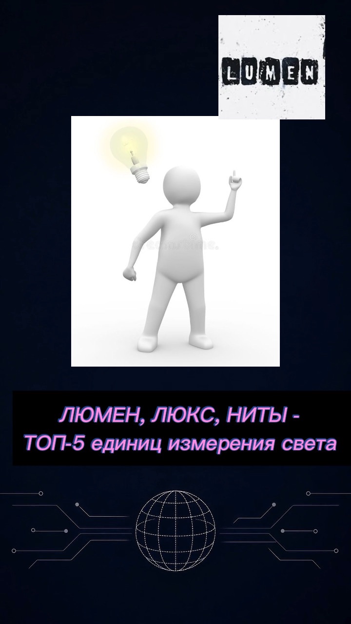 Люмены, кельвины, ниты, люкс - что это такое?