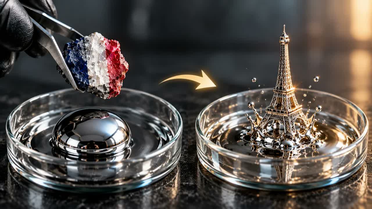 What Happens When Countries React? 🧪 Chemical Transformation Satisfying ASMR 🌍