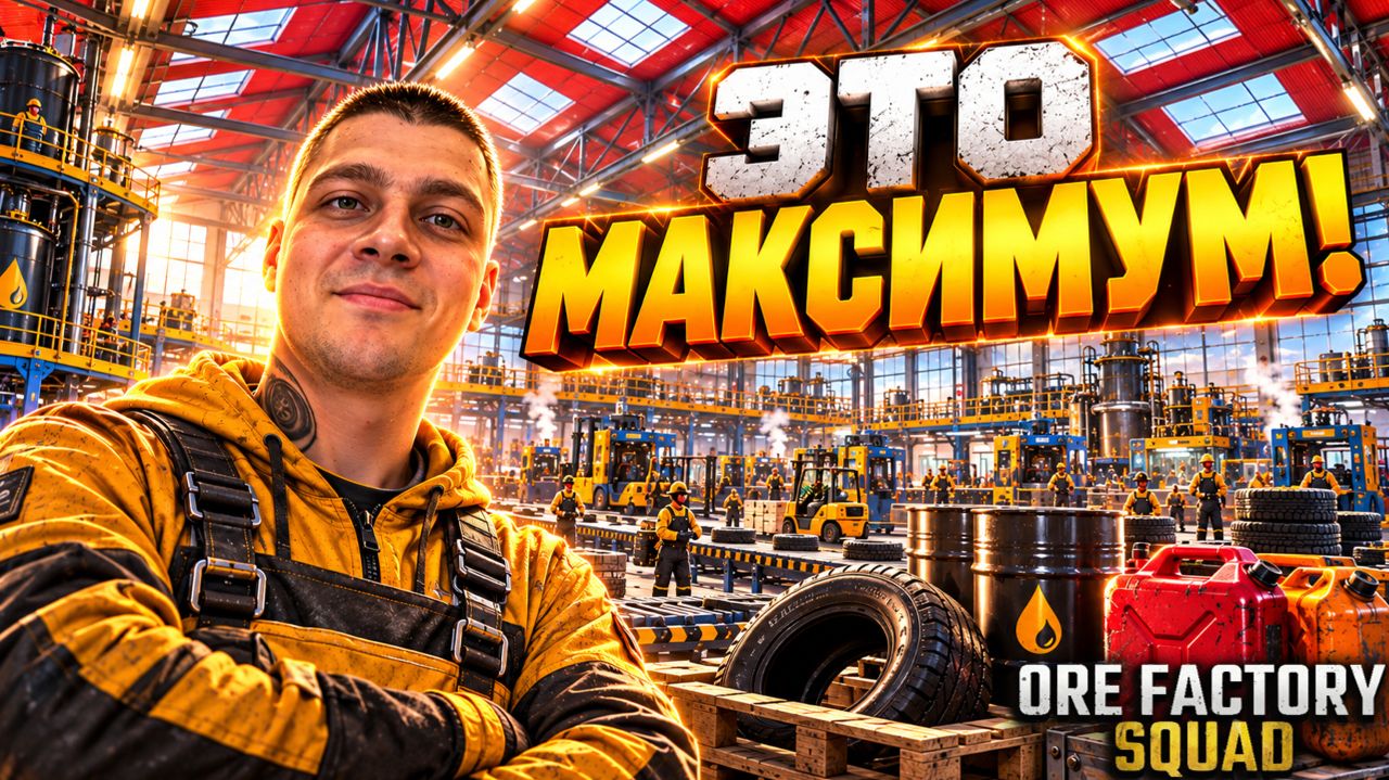 Достиг МАКСИМУМА в Ore Factory Squad! (Ore Factory Squad #18)