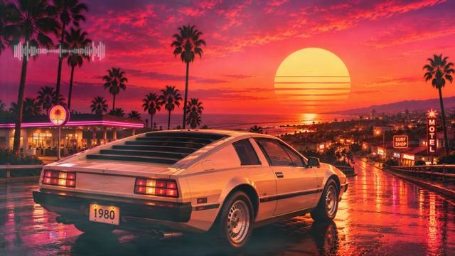 Summer 1980 – Where It All Began 🌴 1 Hour Synthwave Retrowave Mix-(720p30)