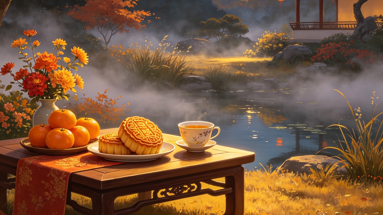 🏮 Золотая осень в Поднебесной: магия конца сентября! 🍂