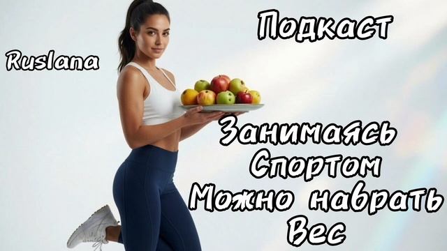 Подкаст. Занимаясь спортом - можно набрать вес 👀