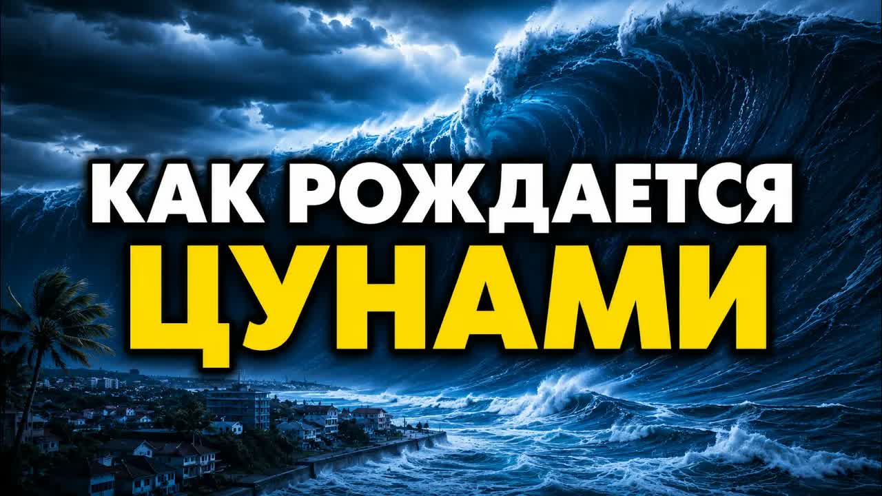 КАК РОЖДАЮТСЯ ЦУНАМИ И ВОЛНЫ-УБИЙЦЫ? ДЛЯ СНА 😴