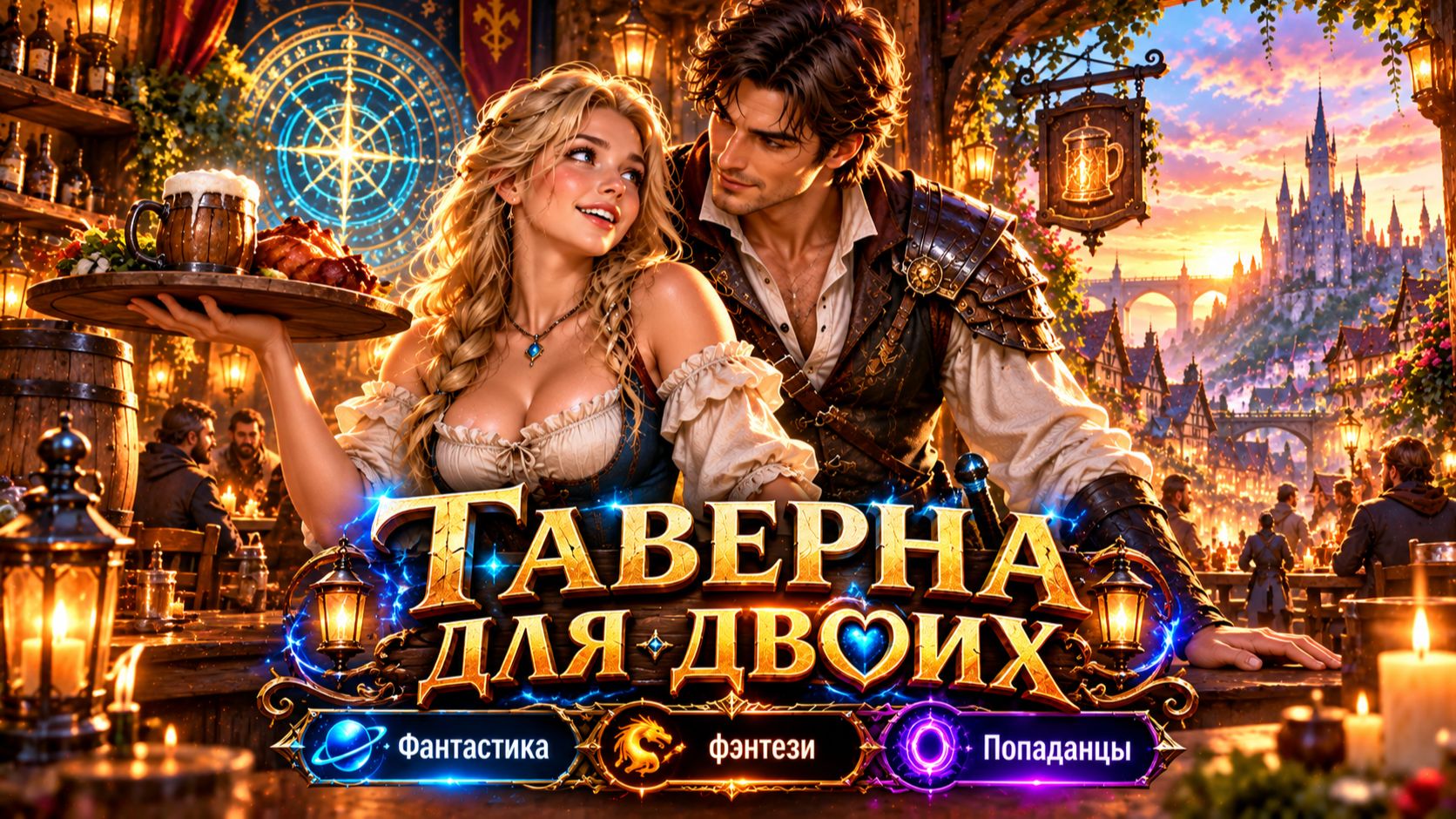 ТАВЕРНА ДЛЯ ДВОИХ | КНИГА 1 ЧАСТЬ 1 из 2 | ФЭНТЕЗИ | ПОПАДАНЦЫ | АУДИОКНИГА | ФАНТАСТИКА