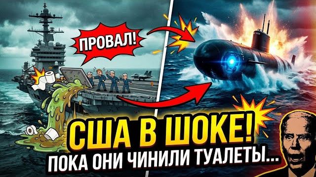 США опозорились Путин получил супероружие, пока Пентагон чинил туалеты на авианосцах