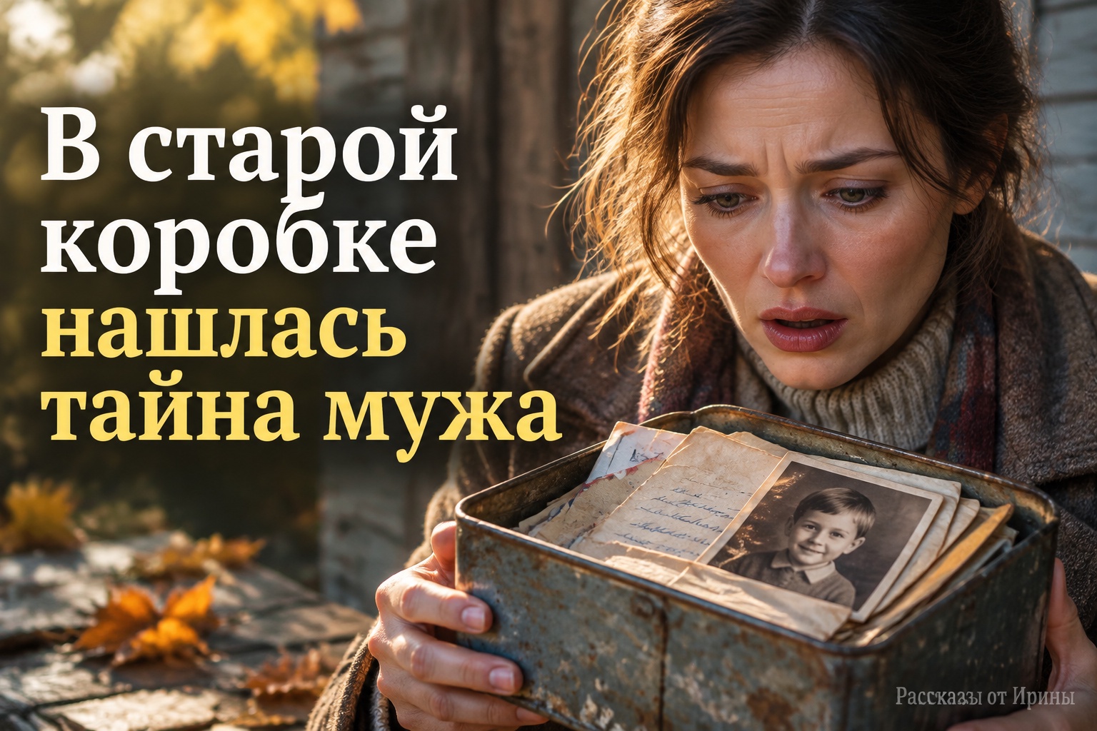 Тайная коробка мужа раскрыла семейную тайну