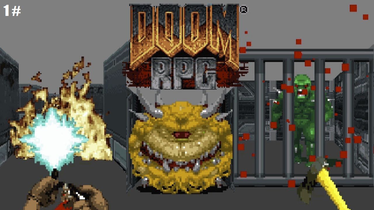 Прохождение DOOM RPG 1 # (Класика с кнопочных телефонов на ПК)